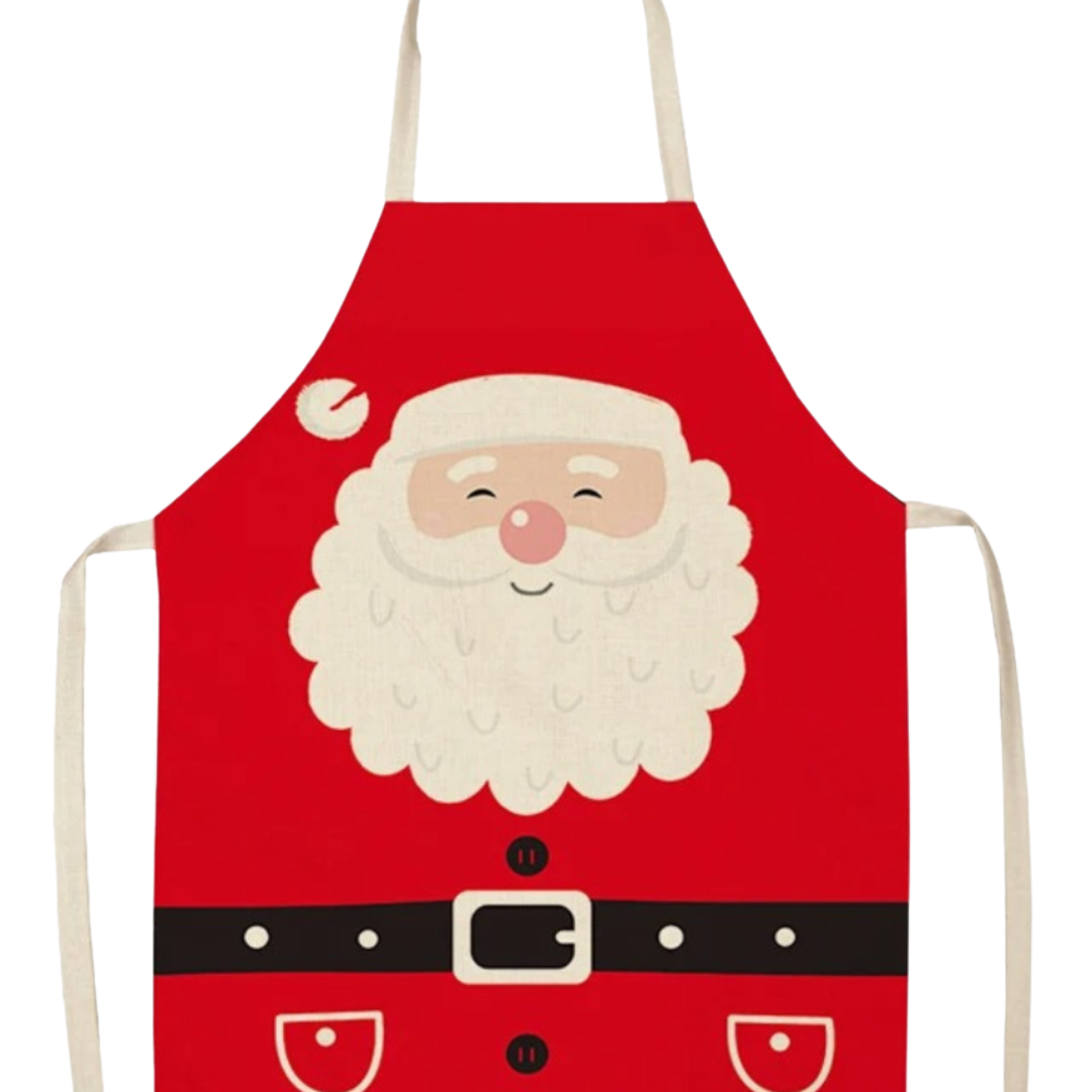 avental de natal papai