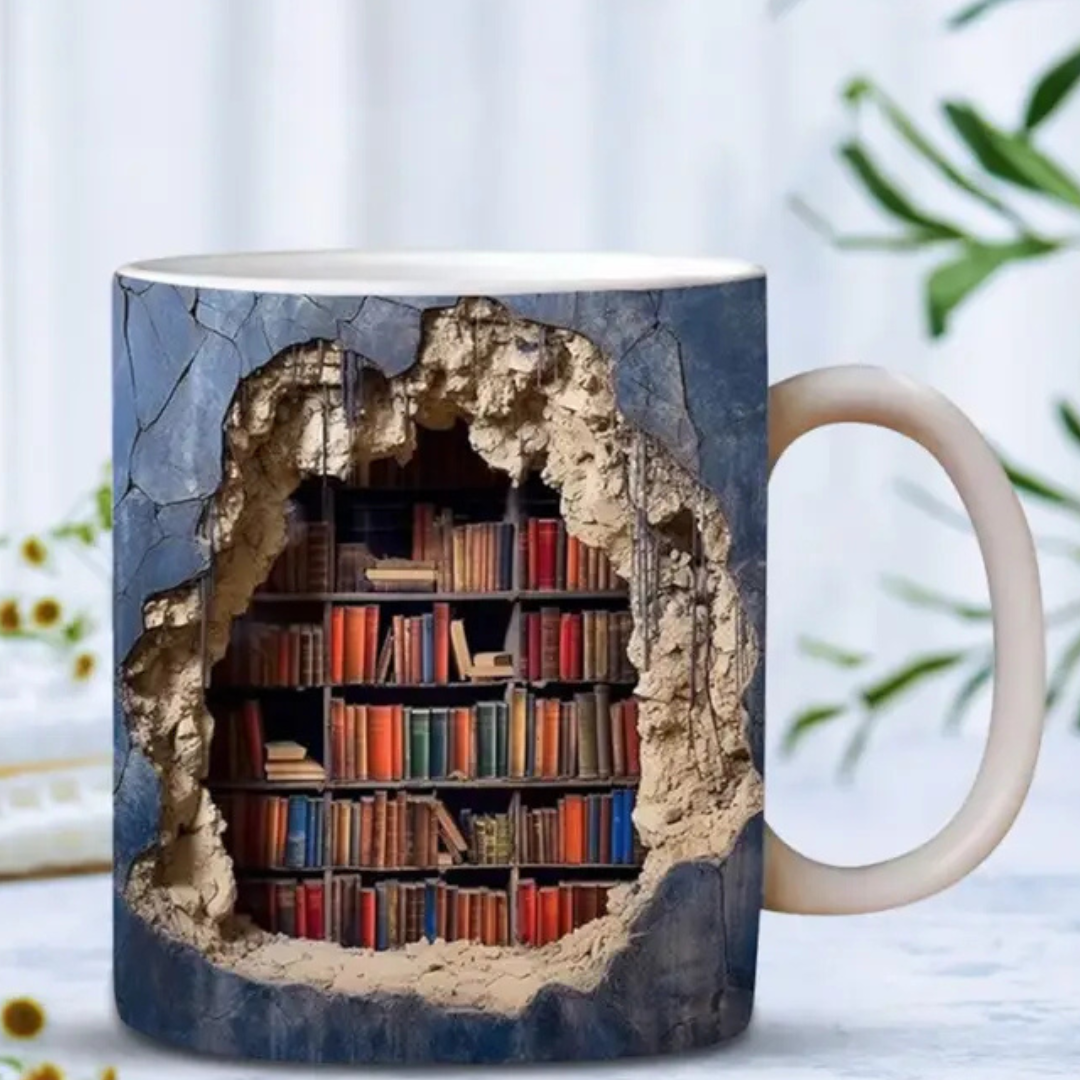 Caneca de Cerâmica 3D Criativa Caneca de Café e Chá | Home Gaju