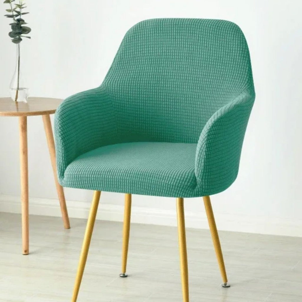 Capa de Cadeira com Braço em Velo Polar Elástico Ajustável e Lavável | Home Gaju