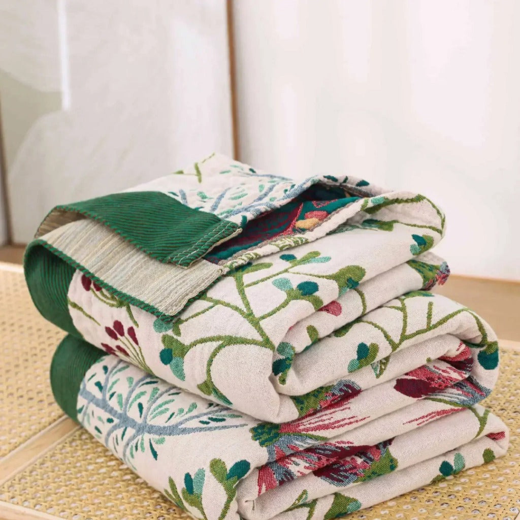 Cobertor de Algodão Aconchegante para Sofá ou Cama | Home Gaju