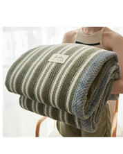 Cobertor de Malha Chenille Crochê Macio e Lavável | Home Gaju