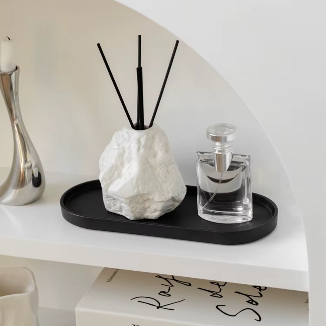 Difusor de Cerâmica para Aromaterapia | Design Moderno Inspirado em Pedra | Home Gaju