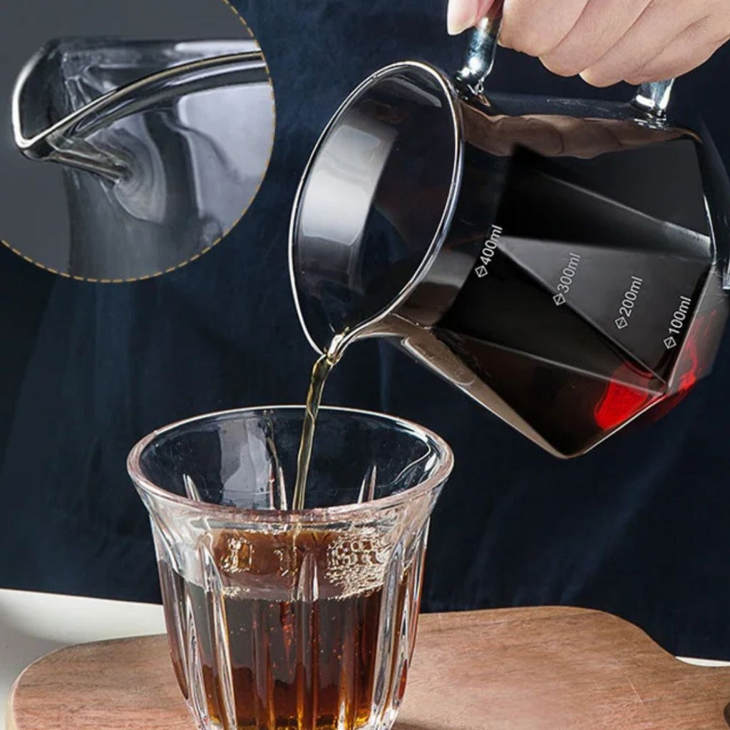 Copo Decantador Rotativo 360º de Vidro Cristal 1,5L Aerador e Dispensador de Vinho  | Home Gaju