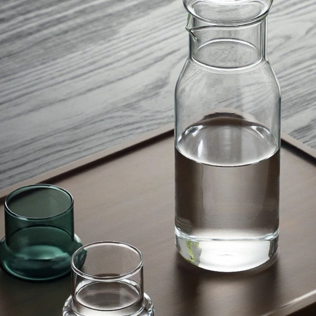 Jarra de Vidro Transparente Resistente ao Calor | Para Água, Suco e Café | Loja de Mesa Posta Online Home Gaju