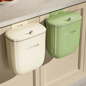 Lixeira de Compostagem de Cozinha 8/12L - Suspensa, Montada na Parede com Tampa | Home Gaju