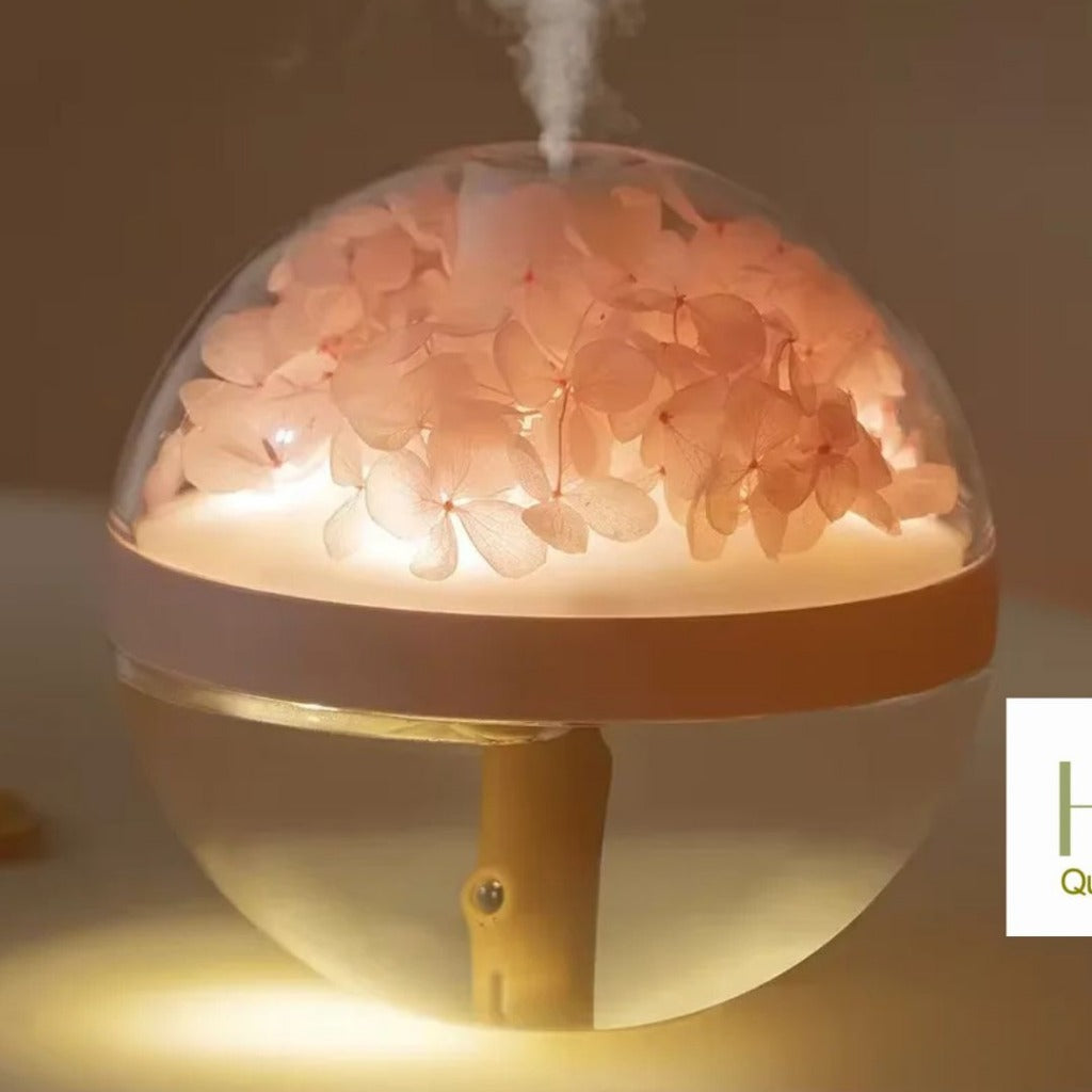 Umidificador de Ar USB Recarregável Luz LED Névoa Ultrassônica e Hidratação | Home Gaju