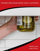 Abridor de Frascos e Garrafas sob o Armário com Antiderrapante | Home Gaju