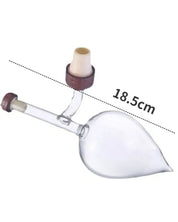 Aerador de Vinho Tinto em Vidro - Redondo e Pêssego, Decantador Portátil e Distribuidor | Home Gaju