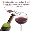 Aerador de Vinho Tinto em Vidro - Redondo e Pêssego, Decantador Portátil e Distribuidor | Home Gaju