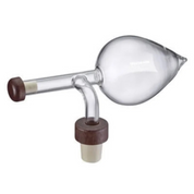 Aerador de Vinho Tinto em Vidro - Redondo e Pêssego, Decantador Portátil e Distribuidor | Home Gaju