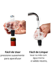Aerador de Vinho em Vidro com Bico Dosador | Home Gaju