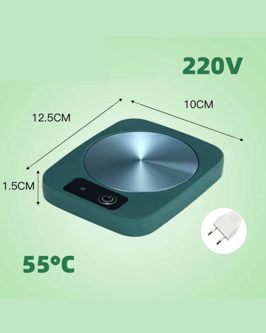 Aquecedor Elétrico de Caneca medidas