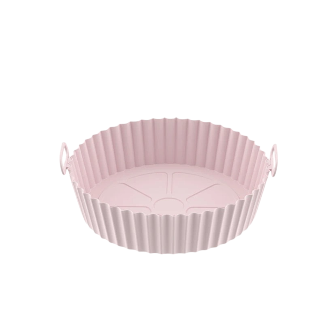 Bandeja de Silicone Reutilizável para Fritadeira de Ar – Resistente, Antiaderrapante e Fácil de Limpar | Home Gaju