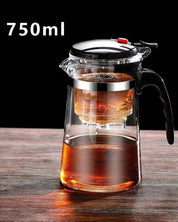 Bule de Vidro Resistente ao Calor com Infusor, Chaleira para Chá | Loja de Mesa Posta Home Gaju