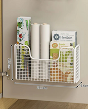 Caixa de Armazenamento para Porta de Armário Sem Perfuração | Home Gaju