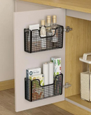 Caixa de Armazenamento para Porta de Armário Sem Perfuração | Home Gaju