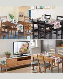 Caminho de Mesa em Linho em diferentes ambientes