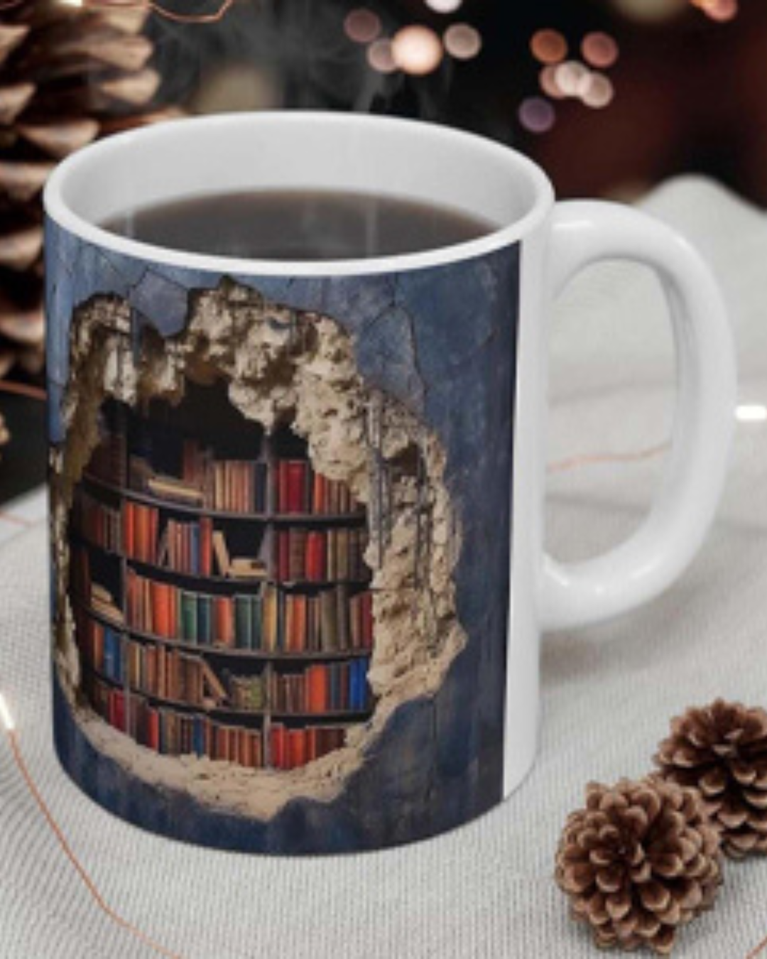 Caneca de Cerâmica 3D Criativa Caneca de Café e Chá | Home Gaju