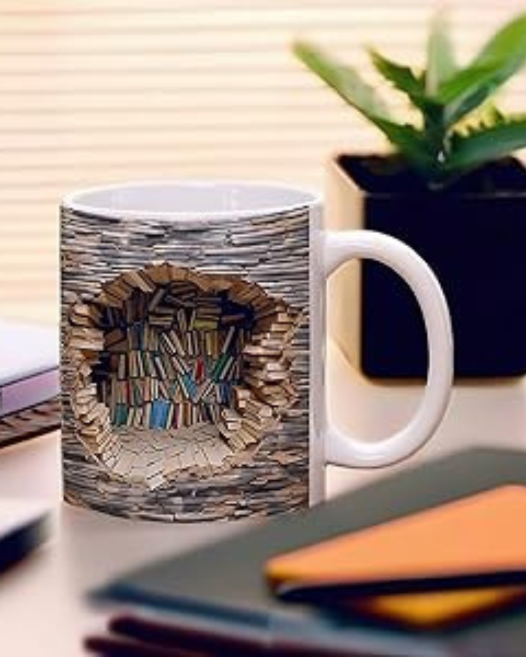 Caneca de Cerâmica 3D Criativa Caneca de Café e Chá | Home Gaju