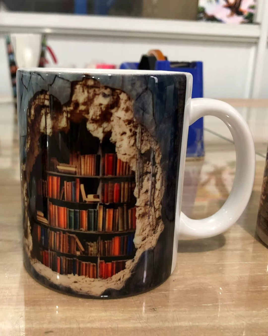 Caneca de Cerâmica 3D Criativa Caneca de Café e Chá | Home Gaju