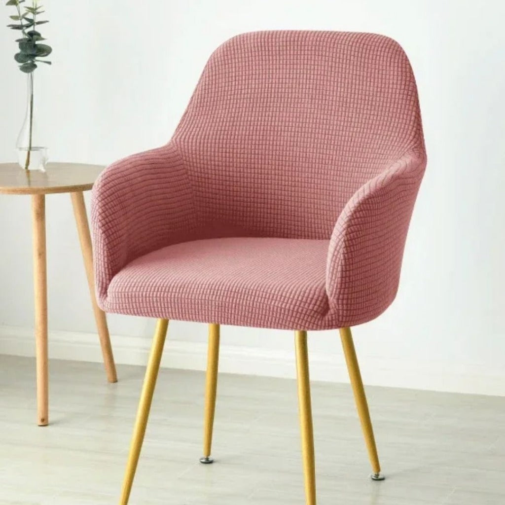 Capa de Cadeira com Braço em Velo Polar Elástico Ajustável e Lavável | Home Gaju