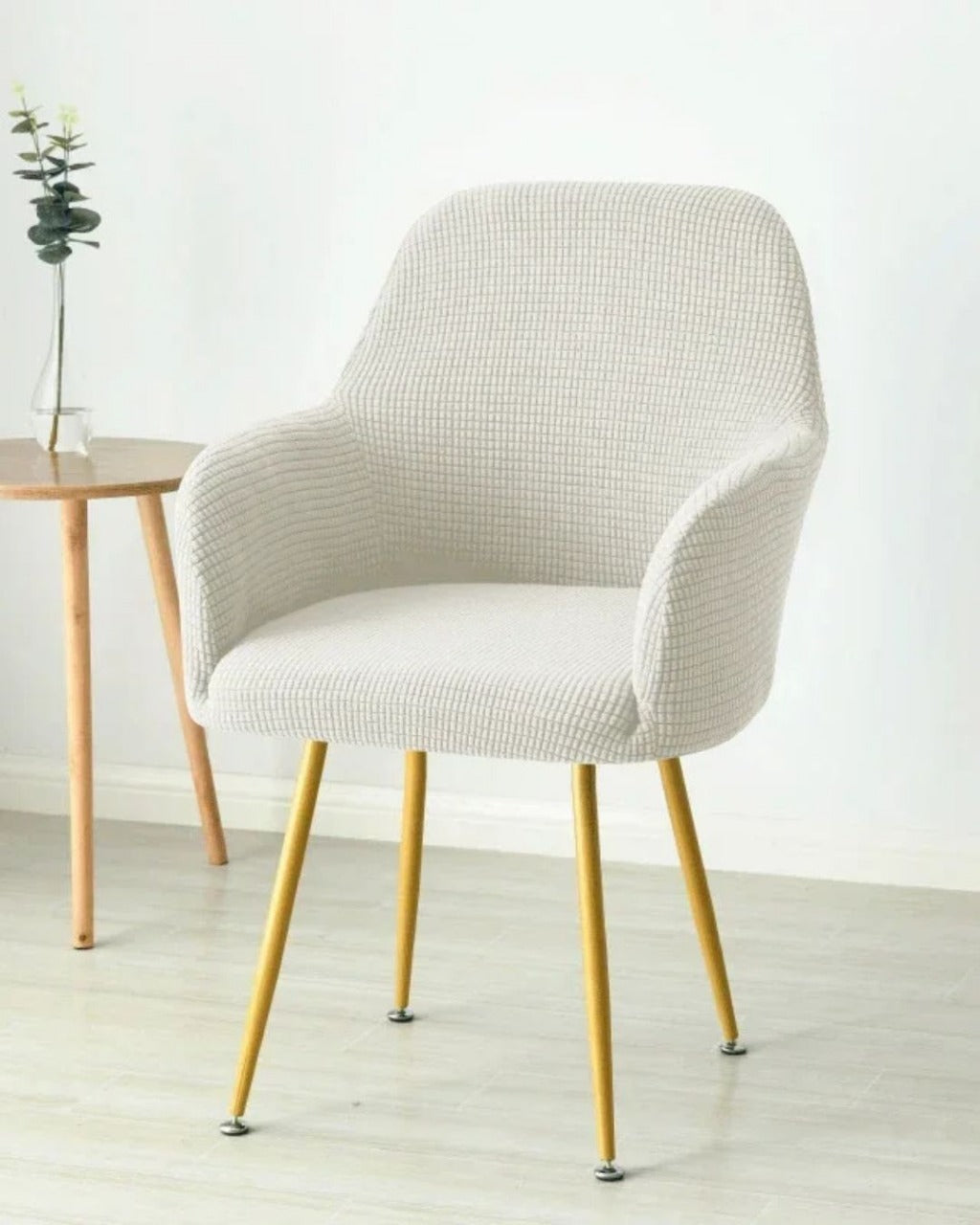 Capa de Cadeira com Braço em Velo Polar Elástico Ajustável e Lavável | Home Gaju