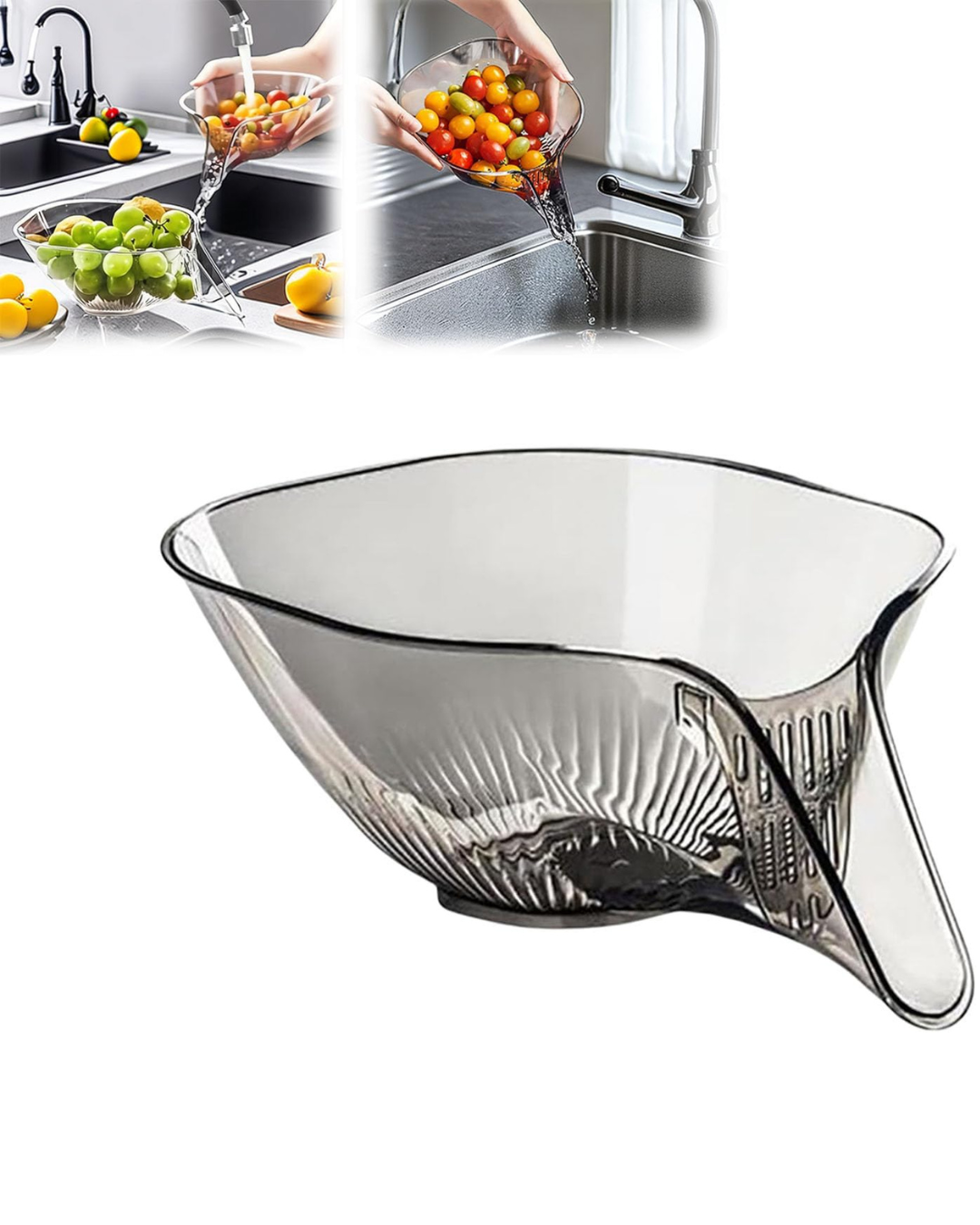 Cesta Escorredora Multifuncional para Pia Drenagem e Cozinha Prática | Home Gaju