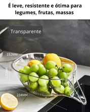 Cesta Escorredora Multifuncional para Pia Drenagem e Cozinha Prática | Home Gaju