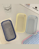 Cesta de Armazenamento de Mesa em Metal Organizador para Escritório e Casa | Home Gaju
