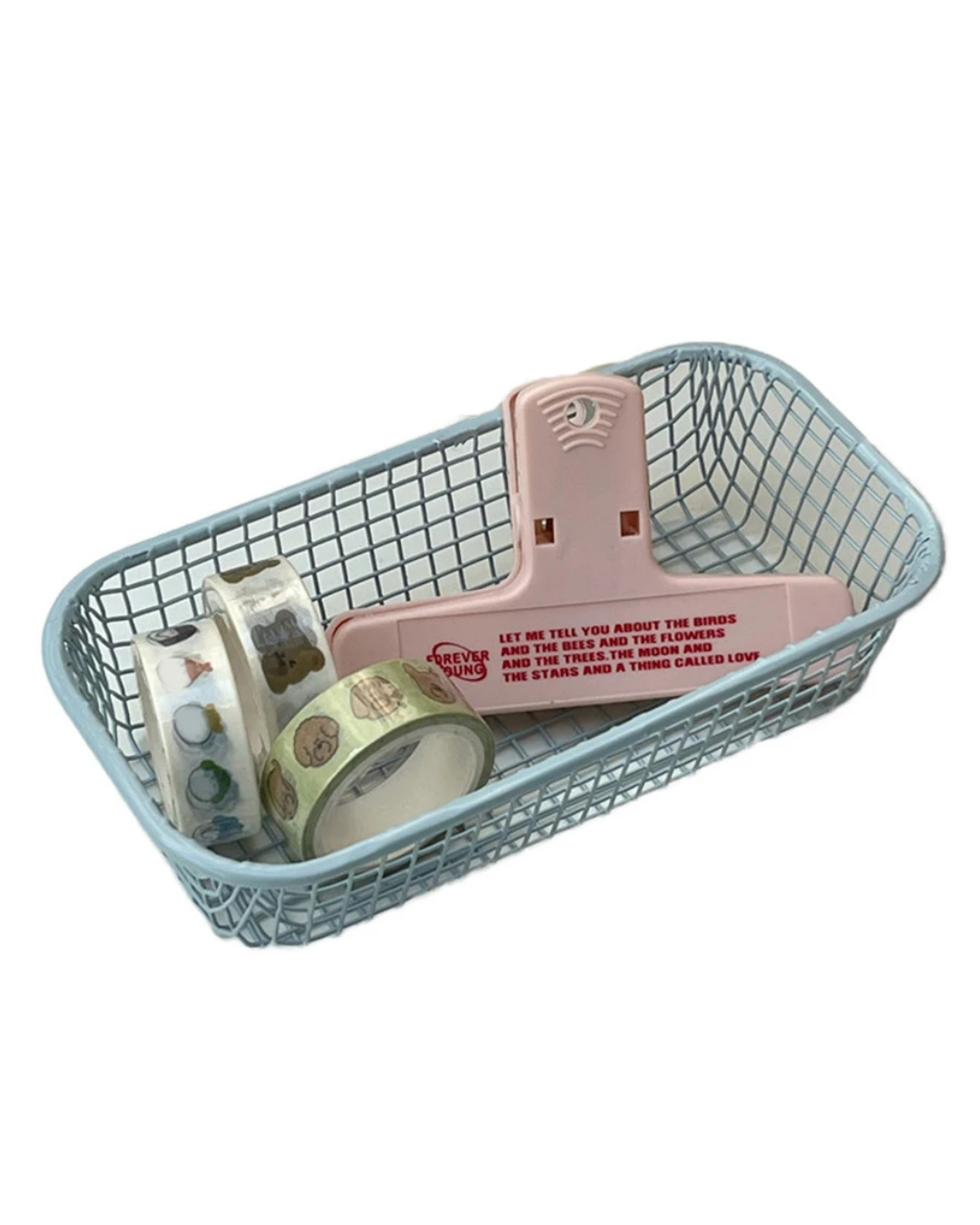 Cesta de Armazenamento de Mesa em Metal Organizador para Escritório e Casa | Home Gaju