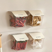 Cesta de Armazenamento de Parede para Cebola e Alho – Sem Perfuração, Organizador de Cozinha Home Gaju