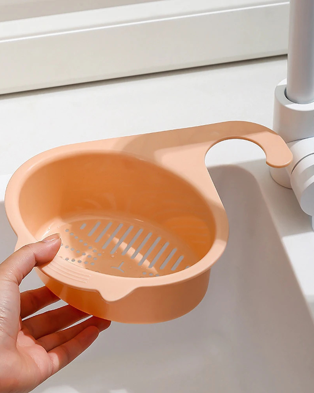 Cesta de Drenagem para Pia em Forma de Gato Organizador Multifuncional para Cozinha | Home Gaju
