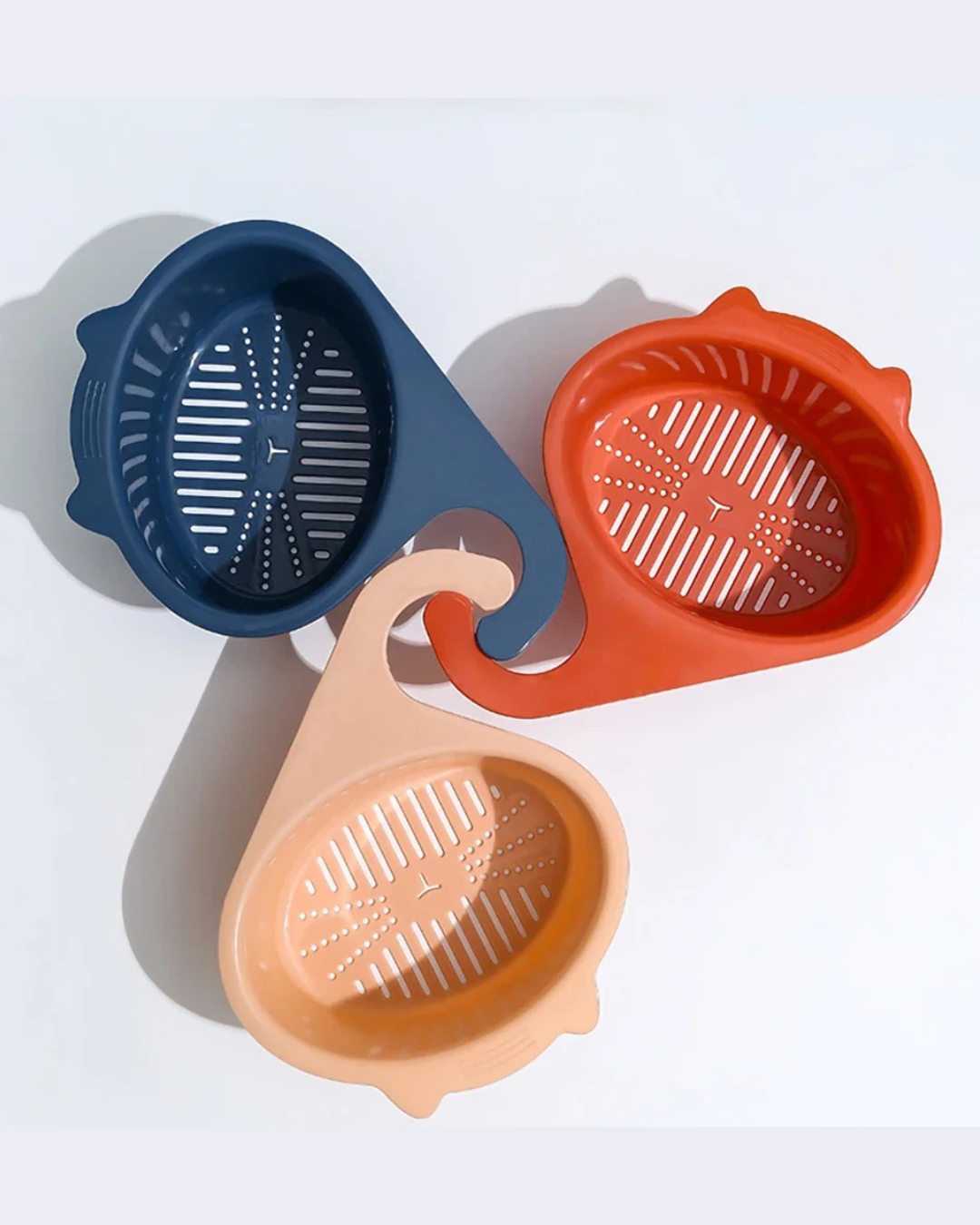 Cesta de Drenagem para Pia em Forma de Gato Organizador Multifuncional para Cozinha | Home Gaju