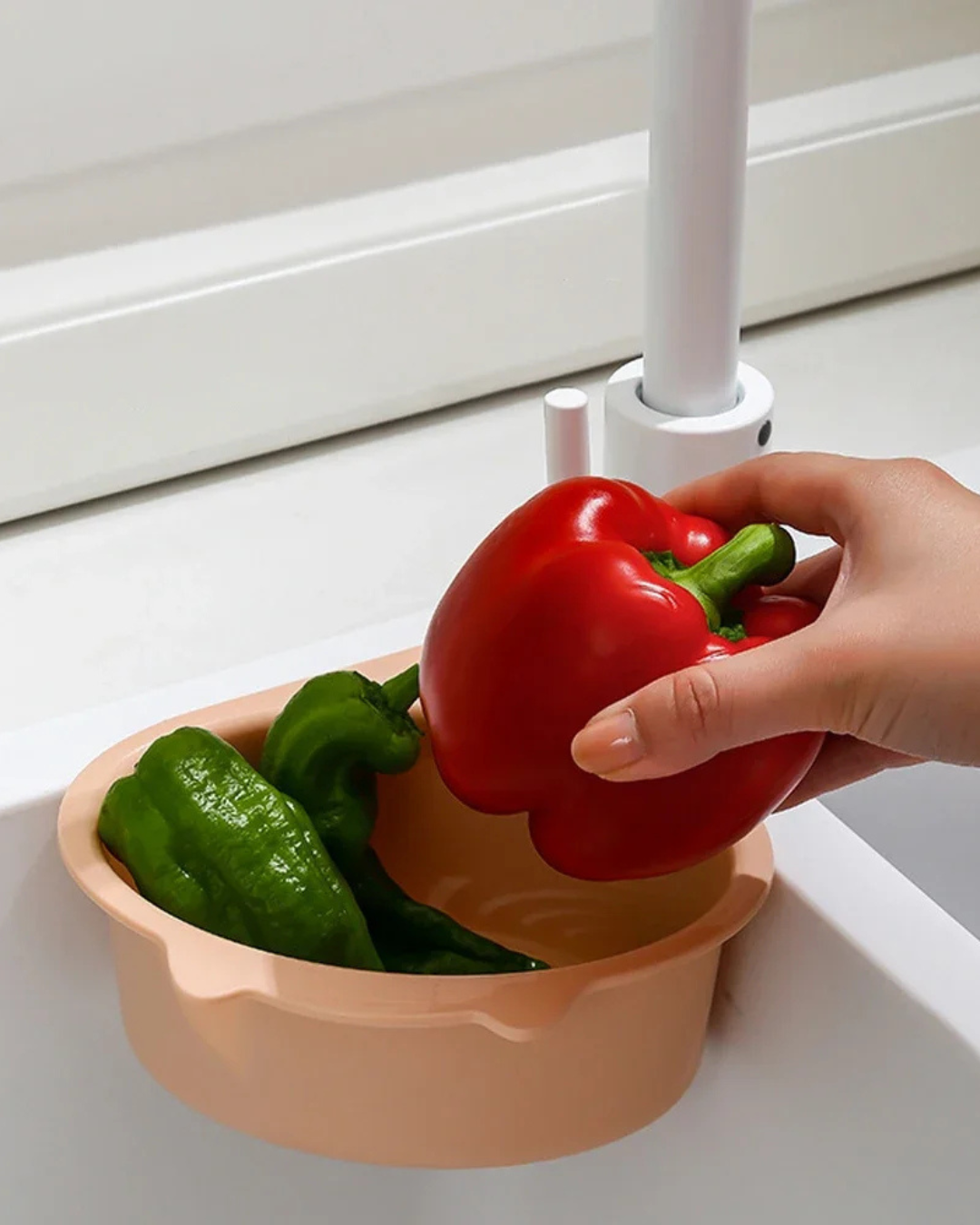 Cesta de Drenagem para Pia em Forma de Gato Organizador Multifuncional para Cozinha | Home Gaju