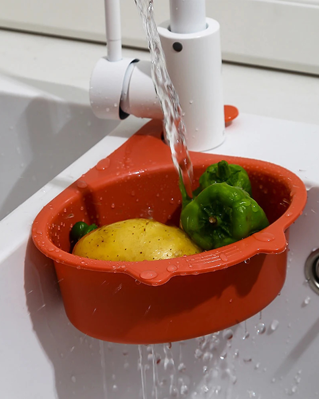 Cesta de Drenagem para Pia em Forma de Gato Organizador Multifuncional para Cozinha | Home Gaju