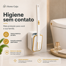 Escova Sanitária Higiênica com Refis Descartáveis — Leve 12 Refis Grátis