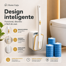 Escova Sanitária Higiênica com Refis Descartáveis — Leve 12 Refis Grátis