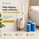 Escova Sanitária Higiênica com Refis Descartáveis — Leve 12 Refis Grátis