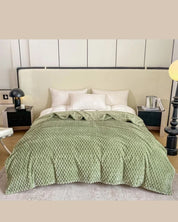 Cobertor Xadrez Quente para Cama e Sofá Tecido Confortável e Respirável | Home Gaju