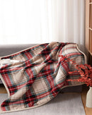Cobertor de Flanela Dupla Face com Lã de Cordeiro Aconchego para Dormitório e Cama | Home Gaju