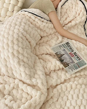Cobertor de Veludo Tartaruga Flanelado Macio, Aconchegante e Ideal para o Inverno | Home Gaju