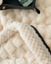 Cobertor de Veludo Tartaruga Flanelado Macio, Aconchegante e Ideal para o Inverno | Home Gaju