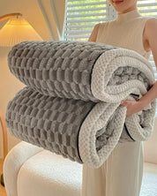 Cobertor de Veludo Tartaruga Flanelado Macio, Aconchegante e Ideal para o Inverno | Home Gaju