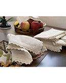 Conjunto 10 Guardanapos de Linho e Algodão 40x40cm para Jantar e Festa  | Loja de Mesa Posta Online Home Gaju