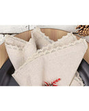 Conjunto 10 Guardanapos de Linho e Algodão 40x40cm para Jantar e Festa  | Loja de Mesa Posta Online Home Gaju