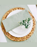 Conjunto de 6 Guardanapos de Algodão Decoração para Mesa e Eventos | Loja de Mesa Posta Online Home Gaju