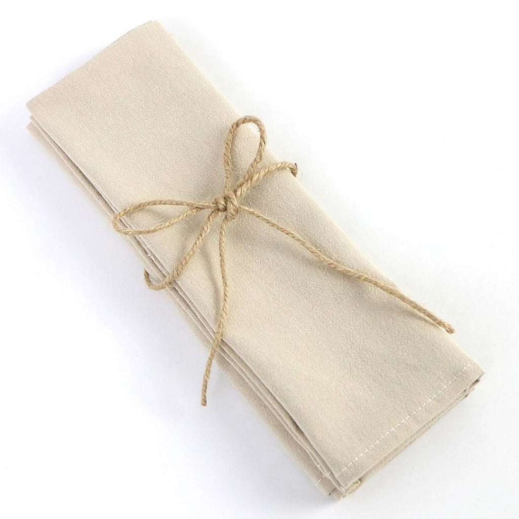Conjunto de 6 Guardanapos de Algodão Decoração para Mesa e Eventos | Loja de Mesa Posta Online Home Gaju