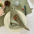 Conjunto de 6 Guardanapos de Tecido 40x40 cm | Durável e Reutilizável | Loja de Mesa Posta Online Home Gaju