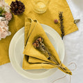 Conjunto de 6 Guardanapos de Tecido 40x40 cm | Durável e Reutilizável | Loja de Mesa Posta Online Home Gaju