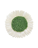 Conjunto de Anéis de Guardanapo Flor Verde Kit com 6 para Festa e Decoração | Home Gaju